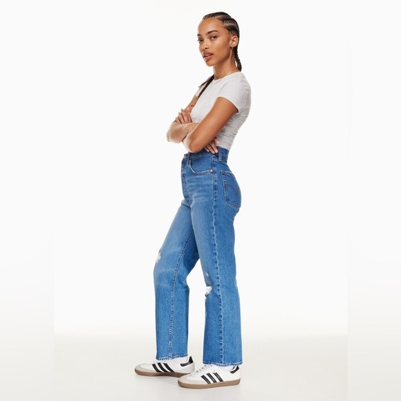 LEVI’S RIBCAGE STRAIGHT ANKLE WOMEN'S JEANS - Picture 1 of 9